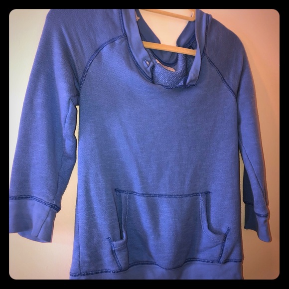periwinkle blue sweatshirt